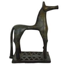 Load image into Gallery viewer, Horse of Olympia figurine statue - Pure bronze - Museum Replica - Symbol of Status
