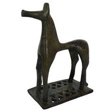 Load image into Gallery viewer, Horse of Olympia figurine statue - Pure bronze - Museum Replica - Symbol of Status
