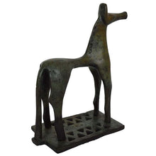 Load image into Gallery viewer, Horse of Olympia figurine statue - Pure bronze - Museum Replica - Symbol of Status
