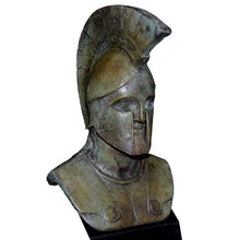 Load image into Gallery viewer, King Leonidas Bronze Bust - Spartan Ultimate Warrior - Thermopylae Battle Persians
