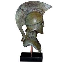 Load image into Gallery viewer, King Leonidas Bronze Bust - Spartan Ultimate Warrior - Thermopylae Battle Persians
