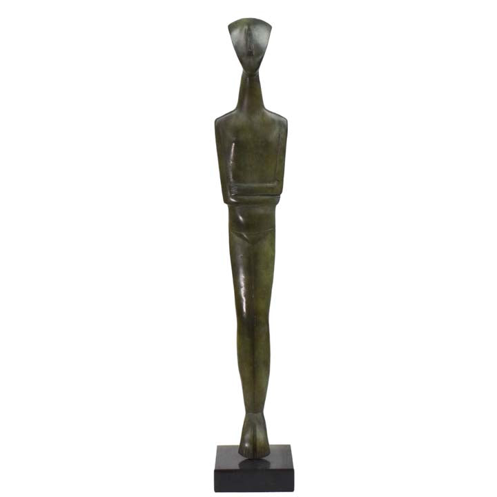 Cycladic Bronze Idol - Abstract Art - Simplicity - Aegean Culture Ancient Greece