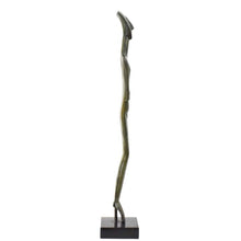 Load image into Gallery viewer, Cycladic Bronze Idol - Abstract Art - Simplicity - Aegean Culture Ancient Greece
