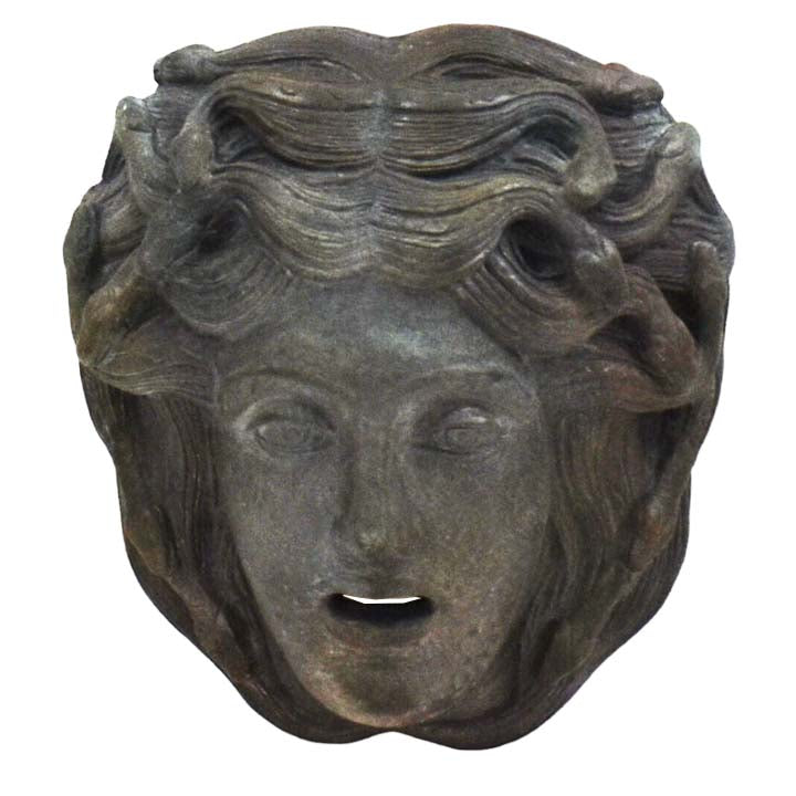 Erinyes small mask - Erinys - Female Furies Deities - Ancient Greek Theatre