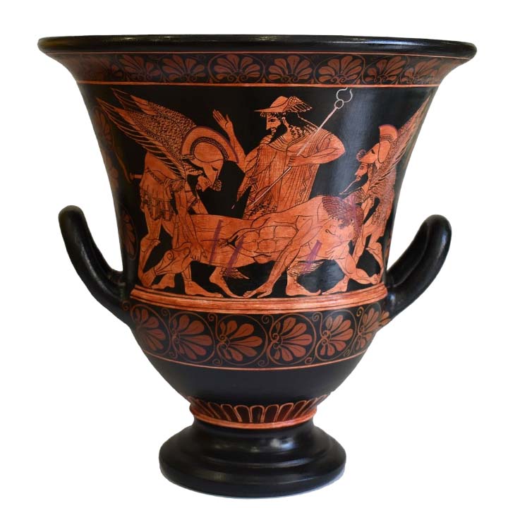 Euphronios - Sarpedon Krater - Metropolitan Museum of Art -Trojan War Theme