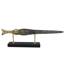 Load image into Gallery viewer, King Priam Bronze Sword The Last Standing King of Troy - Trojan War Homer iliad
