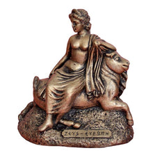 Load image into Gallery viewer, Europa and Zeus sculpture - Godmother of Europe continent - Story of abduction
