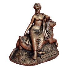 Load image into Gallery viewer, Europa and Zeus sculpture - Godmother of Europe continent - Story of abduction
