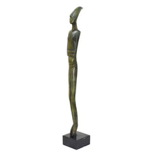 Load image into Gallery viewer, Cycladic Bronze Idol figure - Abstract Art - Simplicity - Ancient Aegean Culture
