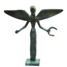 Load image into Gallery viewer, Nike Winged Goddess of Victory Bronze sculpture - Daughter of Titan Pallas Styx
