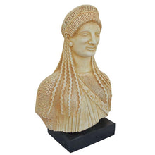 Load image into Gallery viewer, Archaic Kore Of Acropolis Bust - Korai - Goddess Athena - Parthenon Decoration
