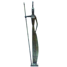 Load image into Gallery viewer, Goddess Athena bronze figurine sculpture - Symbol of Wisdom Strength Strategy
