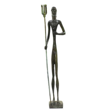 Load image into Gallery viewer, Poseidon bronze statue sculpture - Ancient Greek God of the sea - Twelve Olympians
