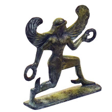 Load image into Gallery viewer, Boreas Mini Bronze Statue - Winged God of Winter and the North Wind - Mythology
