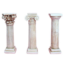 Load image into Gallery viewer, Set of 3 small Columns - Classical Architecture - Ionic Doric Corinthian Order
