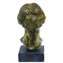 Load image into Gallery viewer, Aphrodite bronze bust sculpture - Museum Replica - Venus Goddess of Love Beauty
