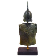 Load image into Gallery viewer, Greek Spartan Corinthian Helmet Armor small Bronze set Hoplite soldier infantry
