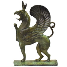 Load image into Gallery viewer, Griffin Bronze figurine - Legendary Mythical Creature - Apollo treasure guardian
