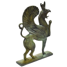 Load image into Gallery viewer, Griffin Bronze figurine - Legendary Mythical Creature - Apollo treasure guardian
