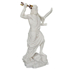 Load image into Gallery viewer, Zeus Alabaster statue - Mount Olympus - King of All Gods - Ruler of Sky and Thunder
