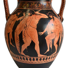 Load image into Gallery viewer, Hector Priamos Ekave - Red Figure Amphora - Munich Museum Replica -Trojan War
