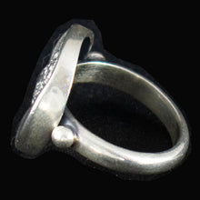 Load image into Gallery viewer, Owl of Wisdom Silver Ring Size Us 8 1/2 - Goddess Athena Symbol
