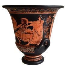 Load image into Gallery viewer, Heracles Goddess Athena Achilles Hector Nike - Red Figure Krater
