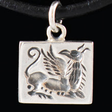 Load image into Gallery viewer, Griffin Guardian Sterling Silver Pendant
