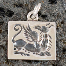 Load image into Gallery viewer, Griffin Guardian Sterling Silver Pendant
