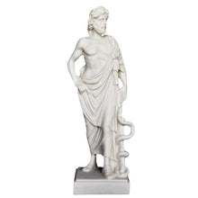 Load image into Gallery viewer, Asclepius God of Medicine and Healing Alabaster statue - Greek Mythology
