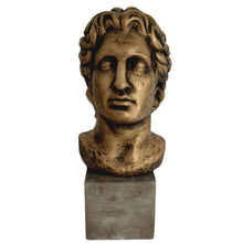 Load image into Gallery viewer, Alexander the Great Macedonian bust statue - Son of Phillip II
