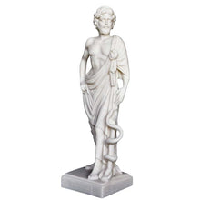 Load image into Gallery viewer, Asclepius God of Medicine and Healing Alabaster statue - Greek Mythology
