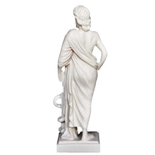 Load image into Gallery viewer, Asclepius God of Medicine and Healing Alabaster statue - Greek Mythology
