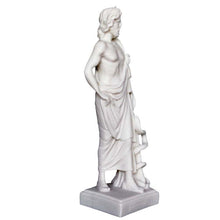 Load image into Gallery viewer, Asclepius God of Medicine and Healing Alabaster statue - Greek Mythology
