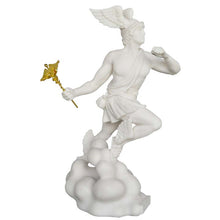 Load image into Gallery viewer, Hermes Alabaster Statue - The Messenger of Gods - Mercury God of Luck
