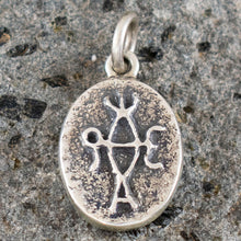 Load image into Gallery viewer, Byzantine Sterling Silver Monogram Pendant
