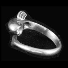 Load image into Gallery viewer, Dolphin Silver Ring Size Between Us 6 to 8 1/2 - Ancient Greece
