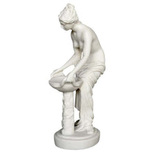 Load image into Gallery viewer, Hestia Alabaster sculpture - Greek Goddess of the Family and the State
