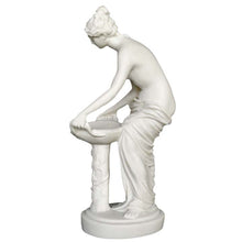 Load image into Gallery viewer, Hestia Alabaster sculpture - Greek Goddess of the Family and the State
