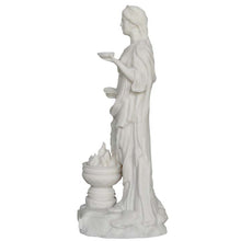 Load image into Gallery viewer, Hestia Alabaster statue - Greek Goddess of the Family and the State
