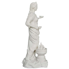 Load image into Gallery viewer, Hestia Alabaster statue - Greek Goddess of the Family and the State
