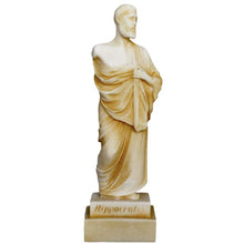 Load image into Gallery viewer, Hippocrates the father of Western medicine small aged statue - Hippocratic Oath
