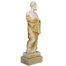 Load image into Gallery viewer, Hippocrates the father of Western medicine small aged statue - Hippocratic Oath
