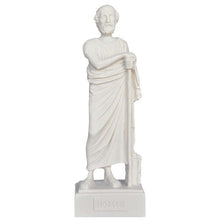 Load image into Gallery viewer, Homer Alabaster small statue - Epic Poet - Iliad - Odyssey - Omiros
