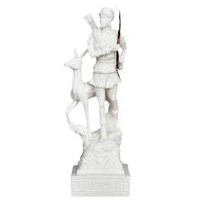 Load image into Gallery viewer, Artemis Goddess of Hunt Alabaster Small Statue - Diana Mistress of Animals
