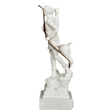 Load image into Gallery viewer, Artemis Goddess of Hunt Alabaster Small Statue - Diana Mistress of Animals
