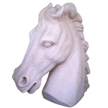 Load image into Gallery viewer, Horse Head Sculpture - Symbol of Wealth - Prosperity
