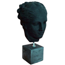 Load image into Gallery viewer, Hygieia Head statue - Goddess of Health Healing Weelbeing - Daughter of God Apollo
