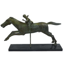 Load image into Gallery viewer, Jockey of Artemision pure bronze sculpture - Athens museum reproduction statue
