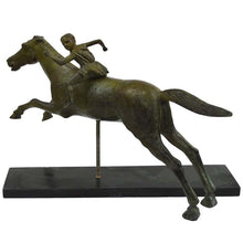 Load image into Gallery viewer, Jockey of Artemision pure bronze sculpture - Athens museum reproduction statue
